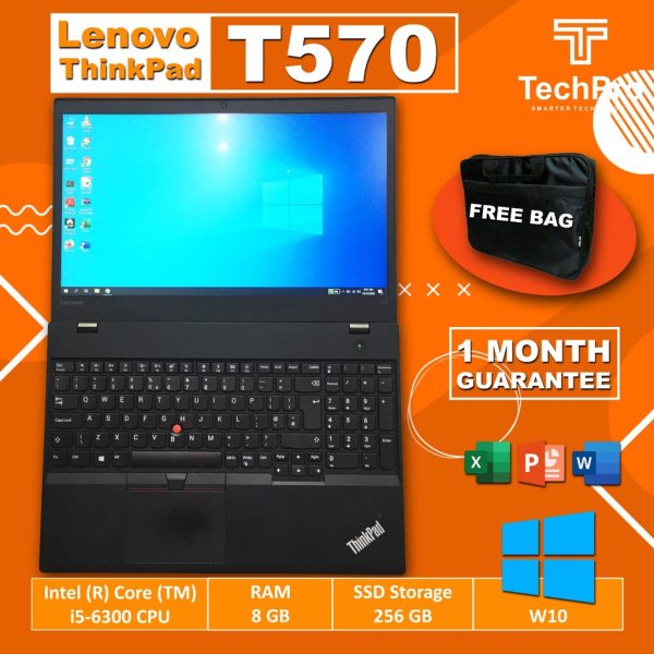 Laptop Lenovo ThinkPad T570 Ci5-6th RAM 8GB 256GB SSD